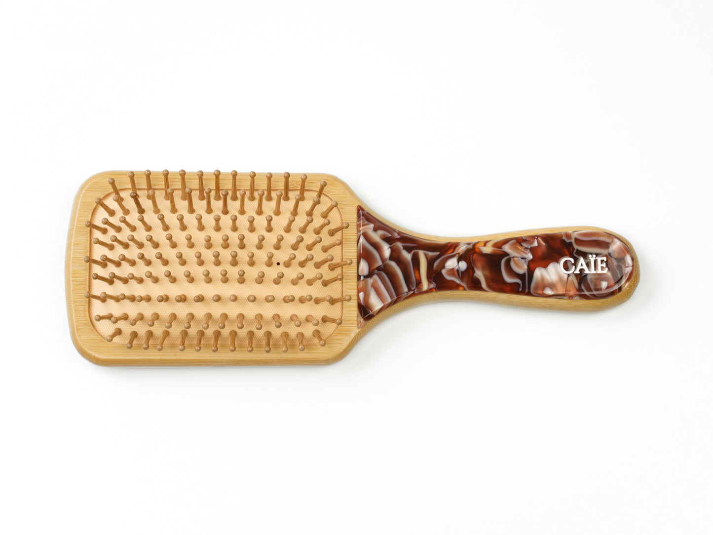 Escova de cabelo de bambu RECTANGULAR texturada CAÏE