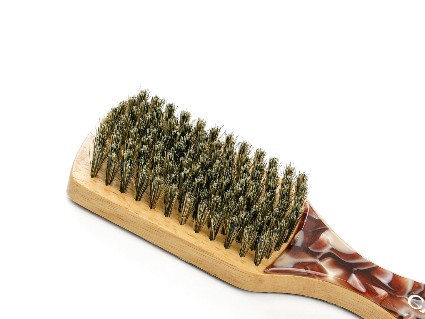 Escova de cabelo luxuosa para distribuição de óleos naturais e brilho CAÏE